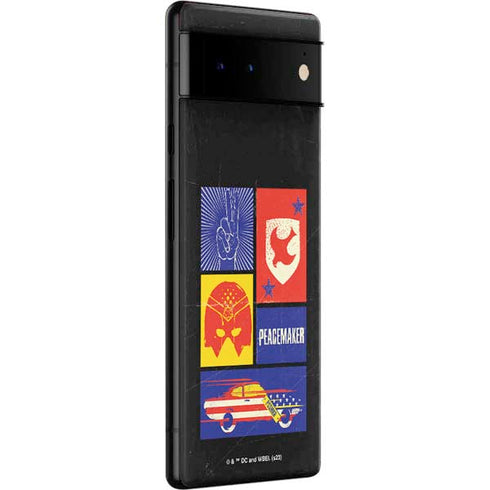 DC Comics Peacemaker Collage Google Pixel 6 Skin